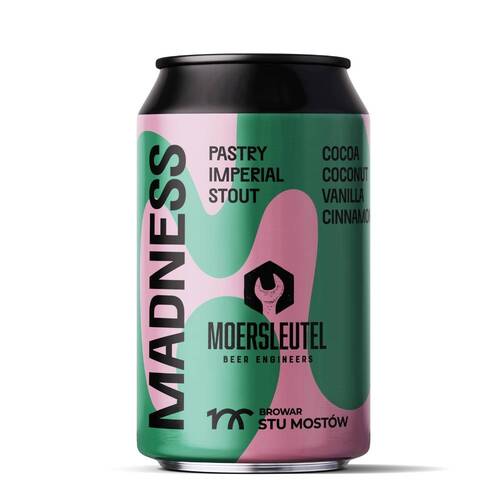 Madness w/Moersleutel 330ml/Stu Mostow