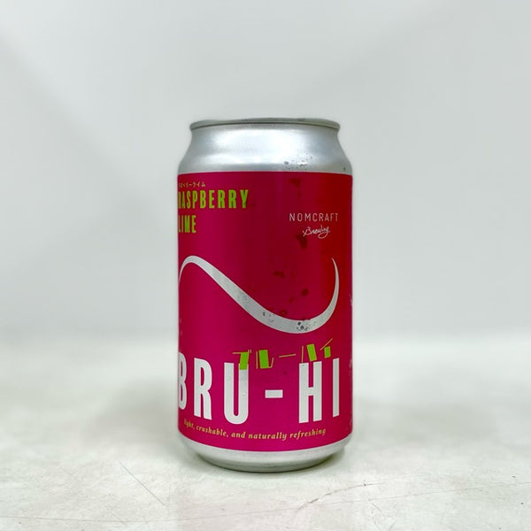 Bru-Hi Raspberry Lime 350ml/Nom Craft