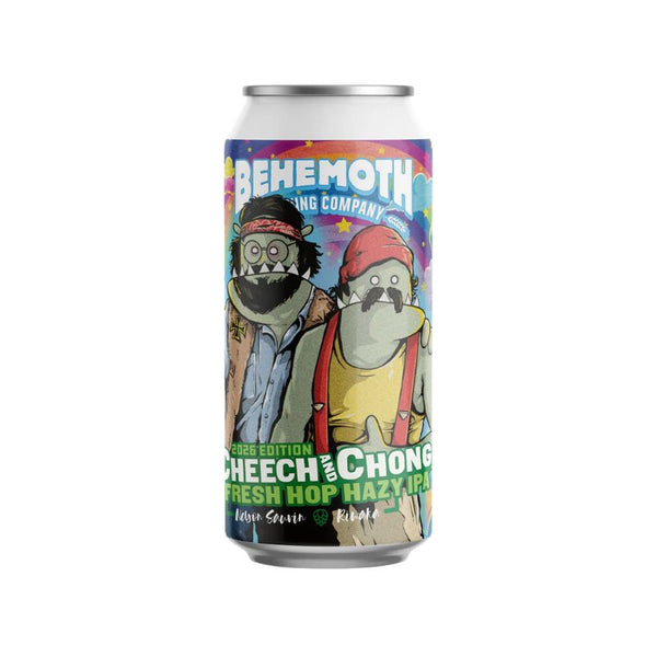 Cheech and Chong Fresh Hop Hazy IPA (2026.06) 440ml/Behemoth