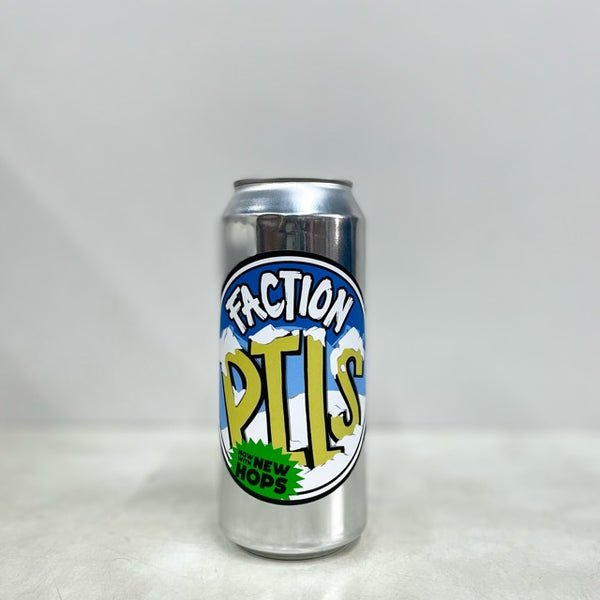 Faction Pils (Winter 2023) Now with New Hops 473ml/Faction