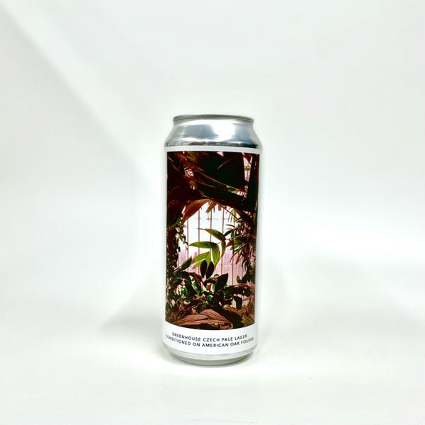 Greenhouse Czech Pale Lager Conditioned on American Oak Foudre 473ml/Evil Twin