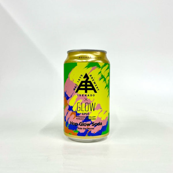 Hop Glow Soda (collab w/若潮酒造） 350ml/伊勢角麦酒