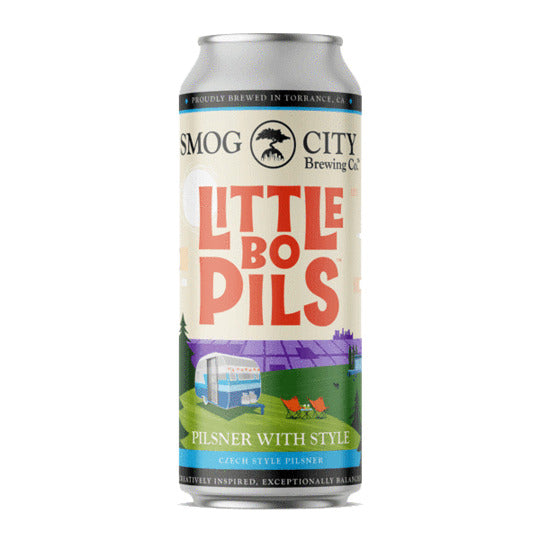 Little bo pils 473ml/Smog city