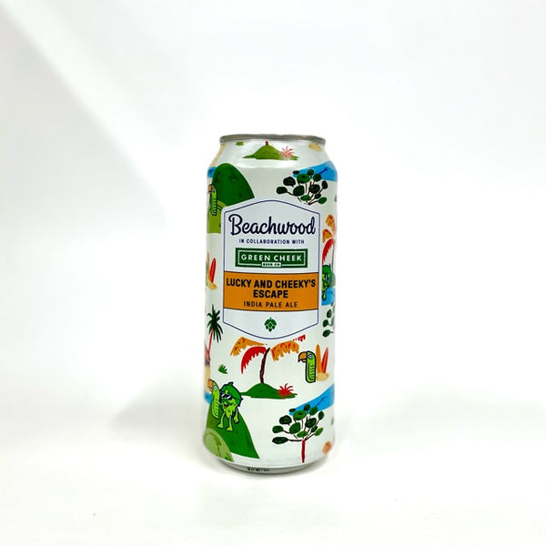 Lucky And Cheeky's Escape (collab w/Green Cheek) 473ml/Beachwood