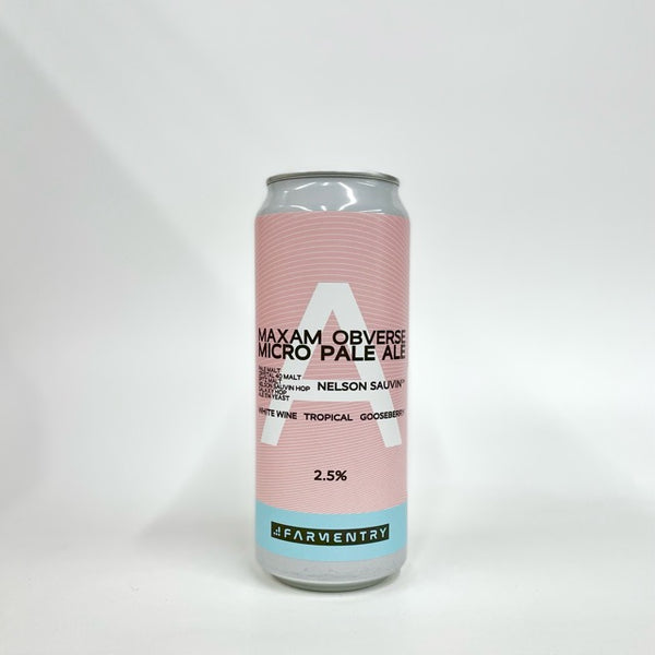 Maxam Obverse Micro Pale Ale 500ml/Farmentry