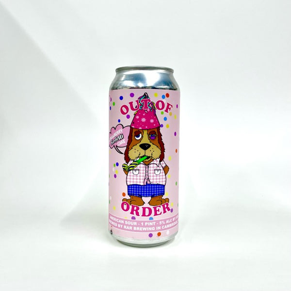 Out Of Order Strawberry Funfetti Cake 473ml/RaR