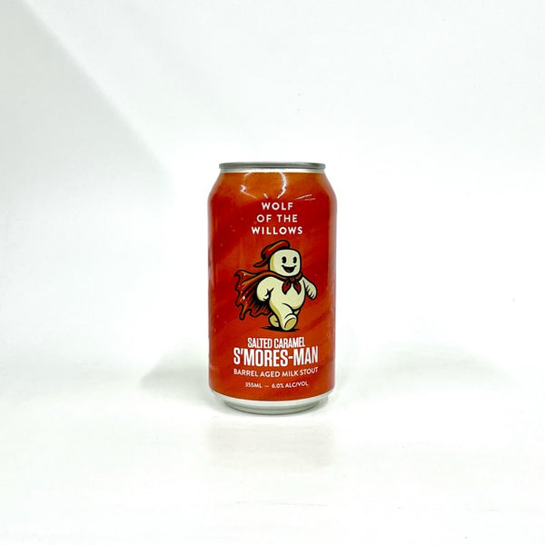 Salted Caramel S'mores-Man 355ml/Wolf Of The Willows