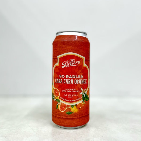 So Radler Cara Cara Orange 473ml/The Bruery