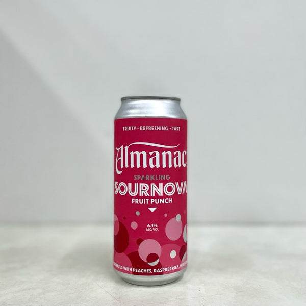 Sparkling Sournova Fruit Punch 473ml/Almanac