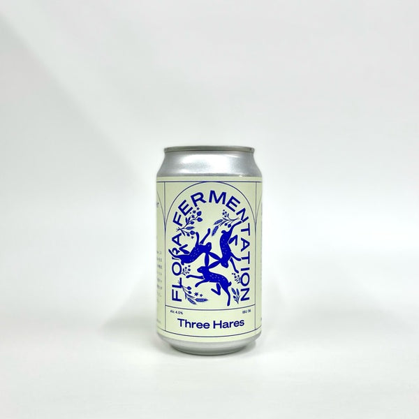 Three Hares (collabo w/Two Rabbits) 350ml/Flora Fermentation