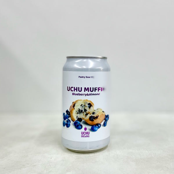 Uchu Muffin Blueberry & Almond 350ml/うちゅうブルーイング