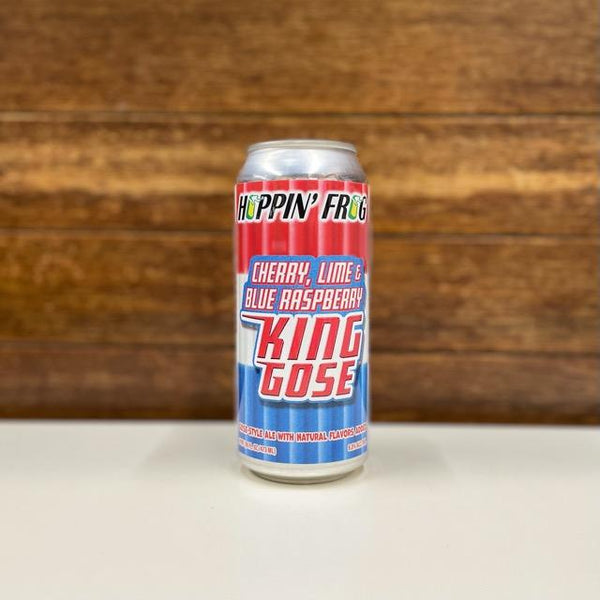 Cherry, Lime, and Blue Raspberry King Gose 473ml/Hoppin' Frog (賞味期限2022.10.31)