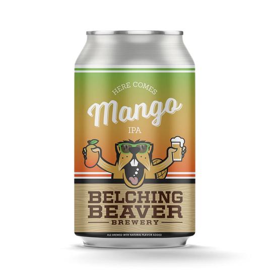 Here comes mango IPA 355ml/Belching Beaver